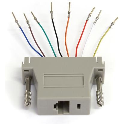 StarTech.com GC258MF changeur de genre de câble DB-25 RJ-45 Gris