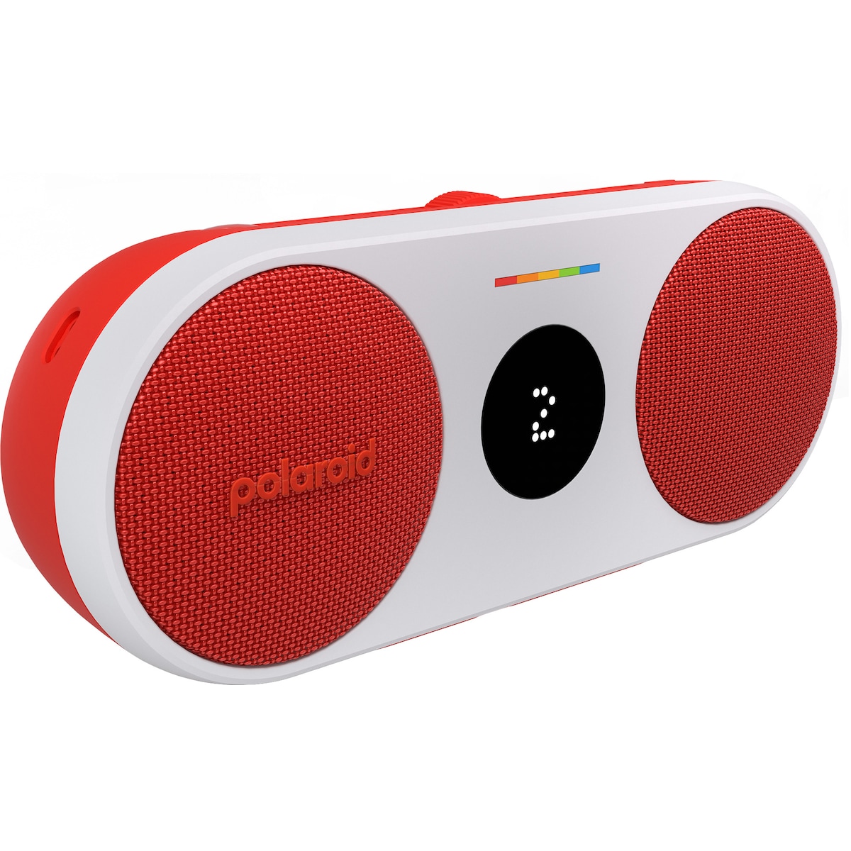 Polaroid Music P2 trådløs bærbar høyttaler (rød/hvit)