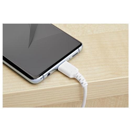 StarTech.com RUSB2AC1MW, 1 m, USB A, USB C, USB 2.0, 480 Mbit/s, Hvid