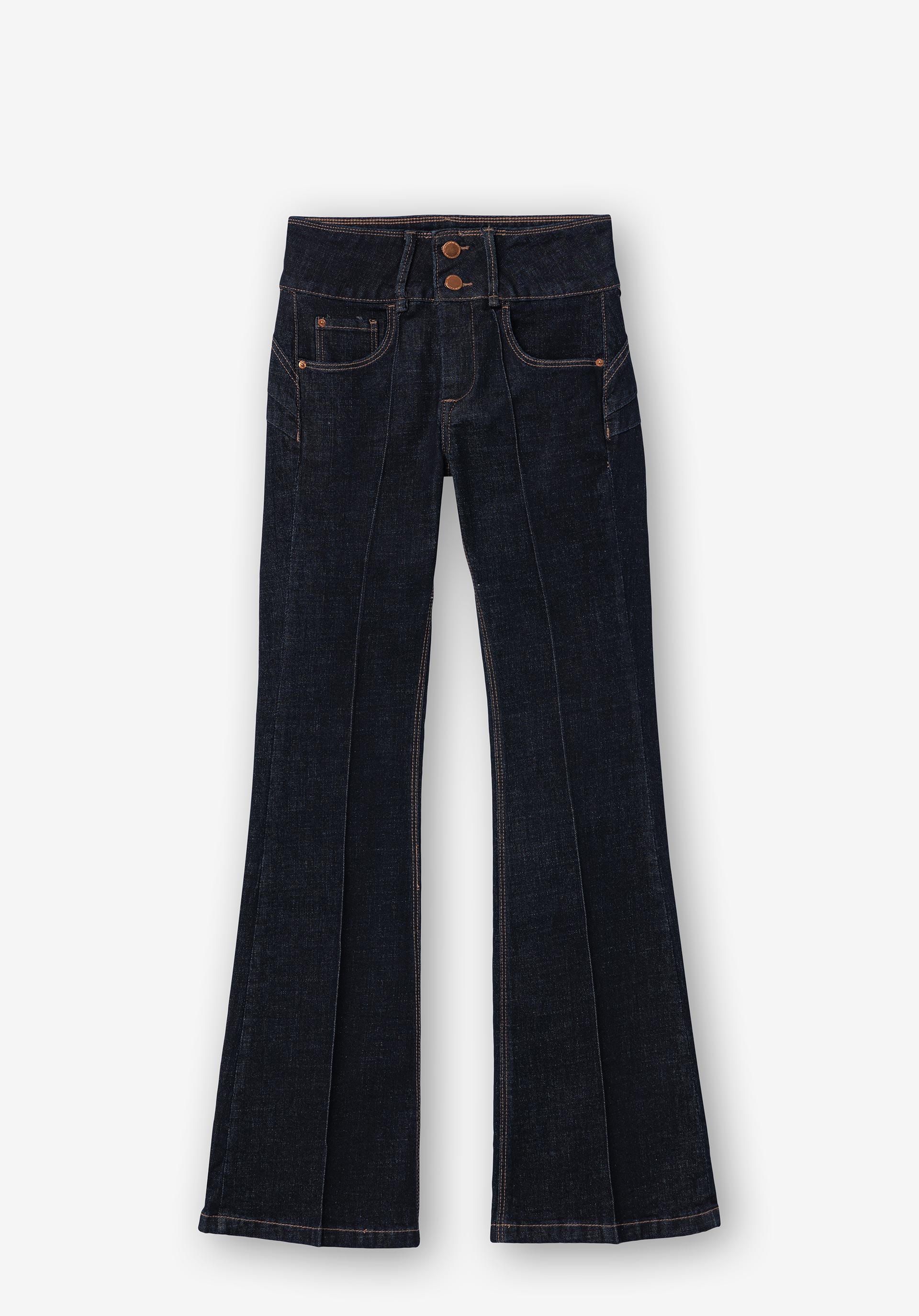 Jeans Double-up Bootcut Cintura Alta