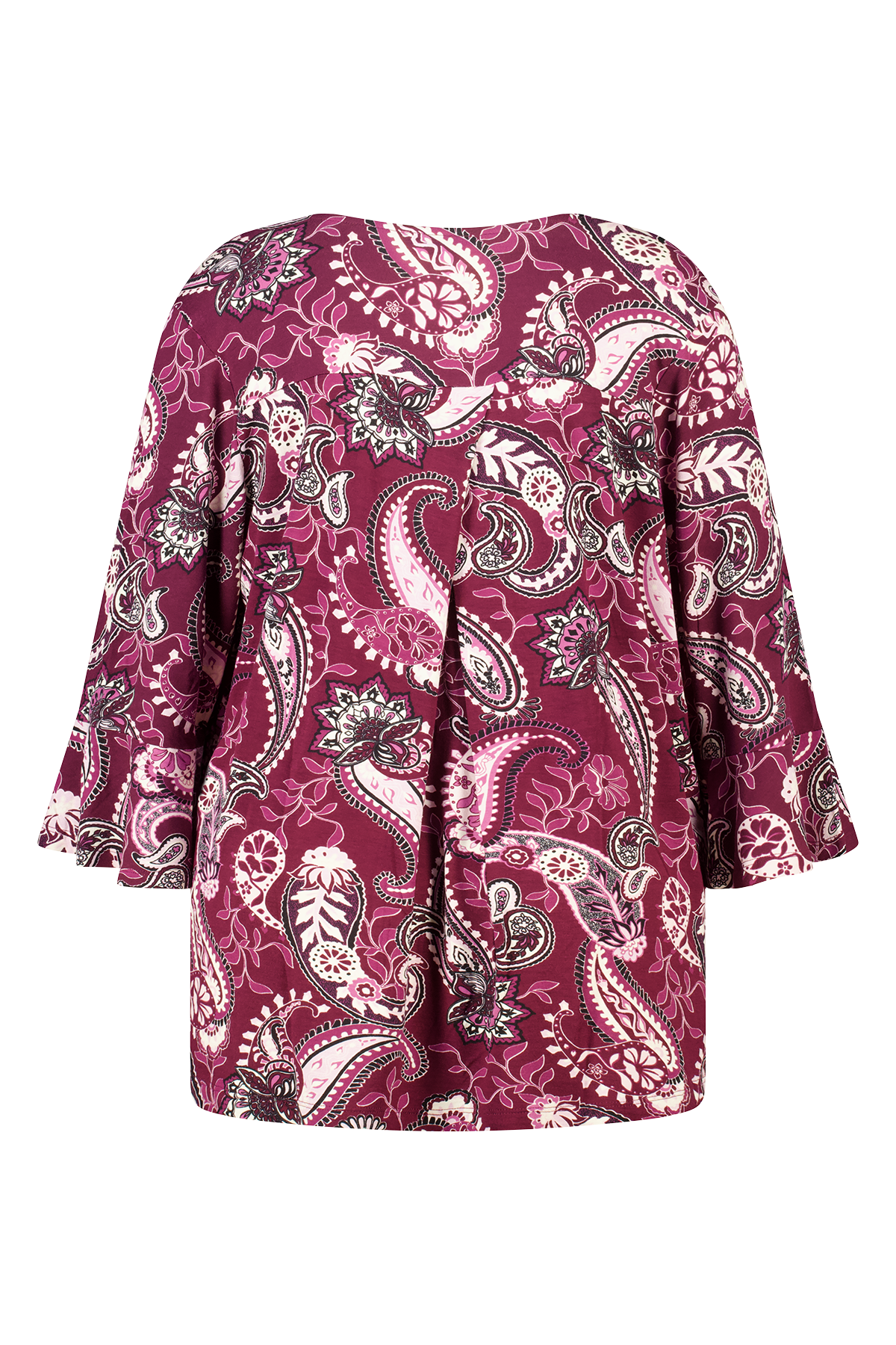 Top met paisleyprint Multi Pink