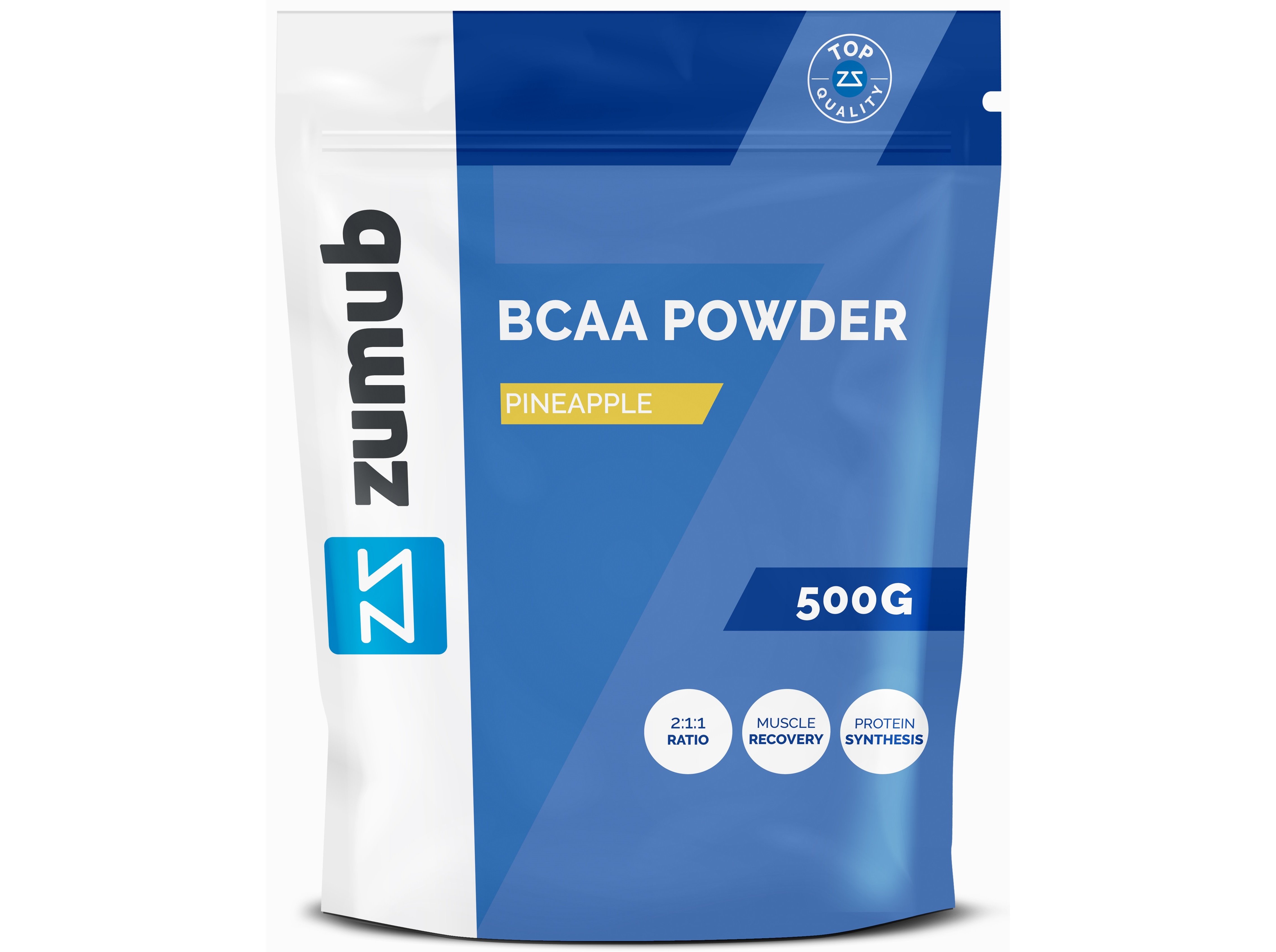 SUPLEMENTO ZUMUB BCAAS EM PÓ DE ANANÁS 500G