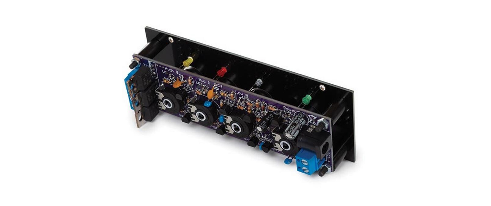 Bausatz 3-Kanal RGB LED-LichtorgelRGB LED-Lichtorgel zum steuern von 12 V oder 24 V RGB LED-Leisten