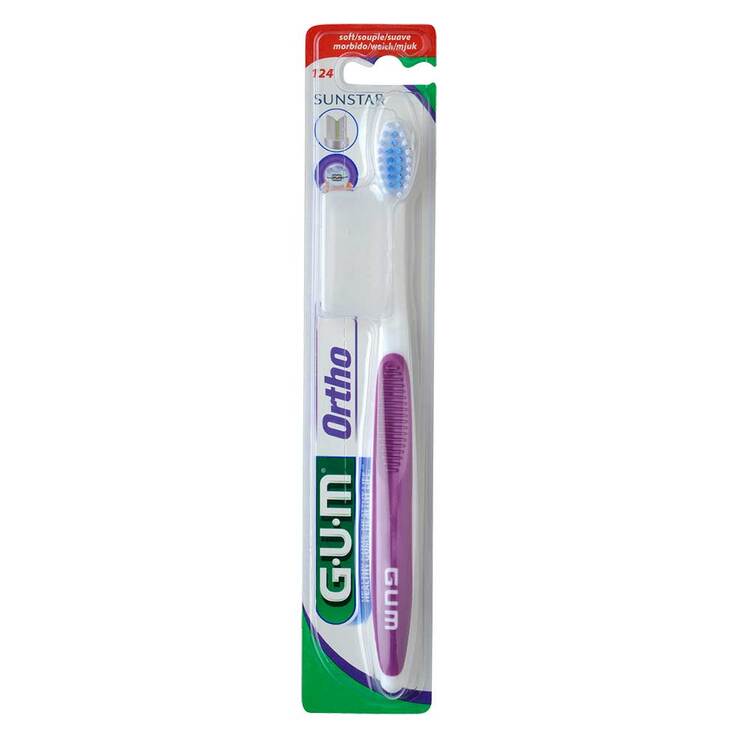 GUM Kfo Zahnbürste weich V-Schnitt, 1 St