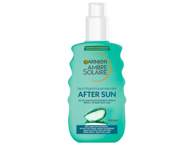 Garnier Ambre Solaire Ambre Solaire After Sun Spray 150 ml Für ein erfrischtes und geschmeidiges Hautgefühl