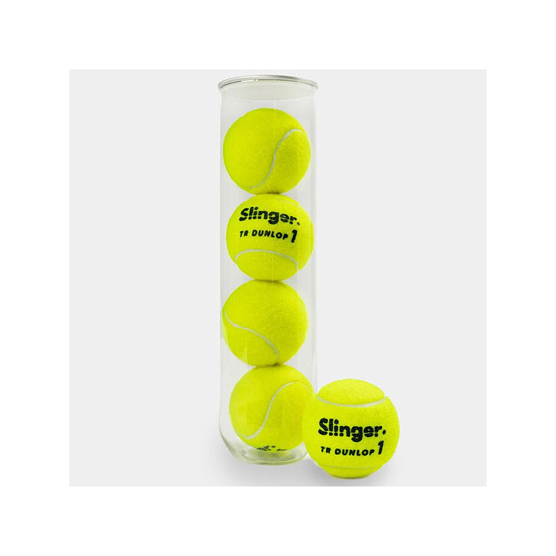 Carton 18 tubes Dunlop Fort Slinger TR 72 balles