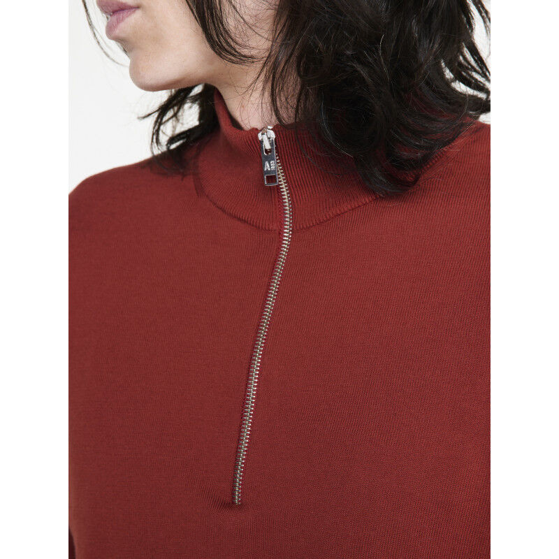 Pull col montant avec demi-zip - Pullover homme