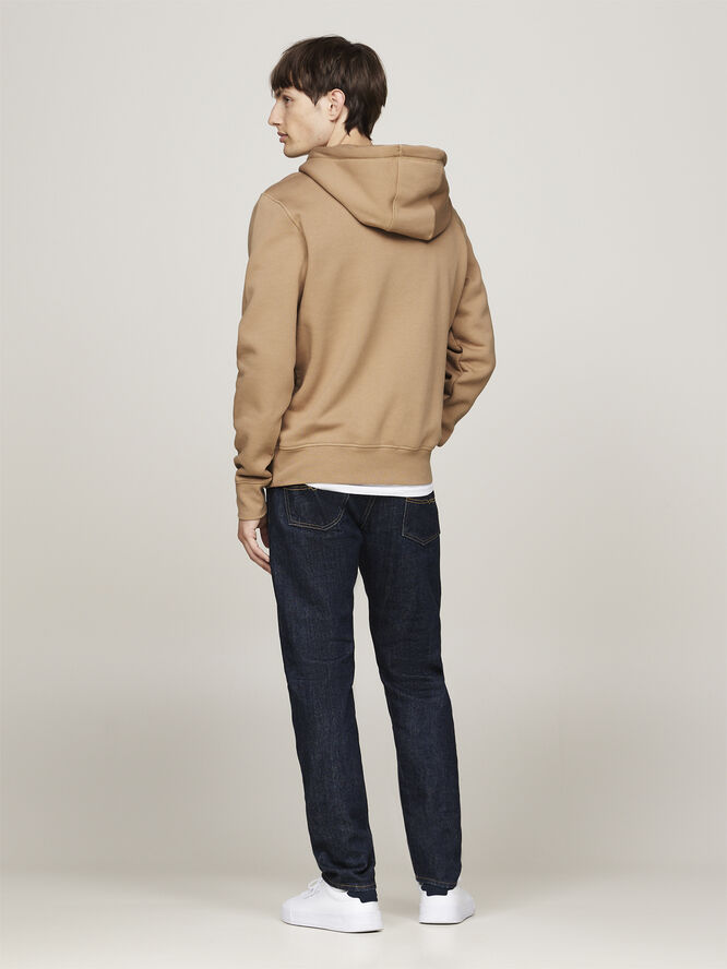 Tommy Hilfiger TOMMY LOGO HOODY Safari canvas