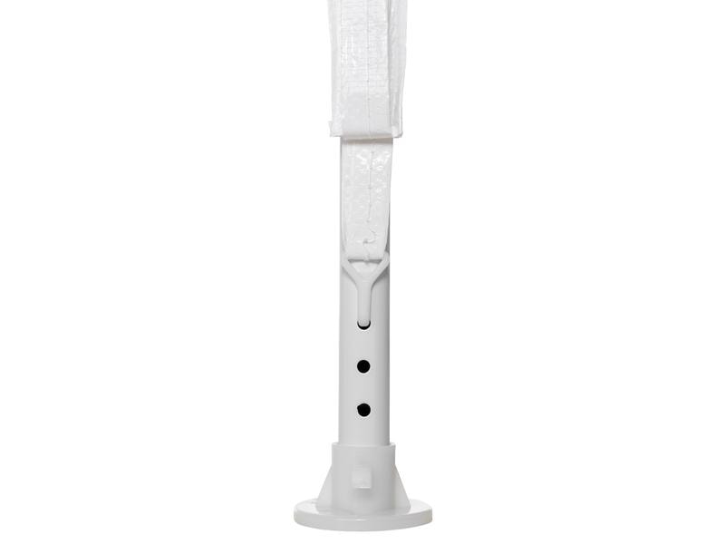 COCON Pavillon F00412, 3 x 3 m, Weiss Schutz vor Sonneneinstrahlung und leichtem Nieselregen