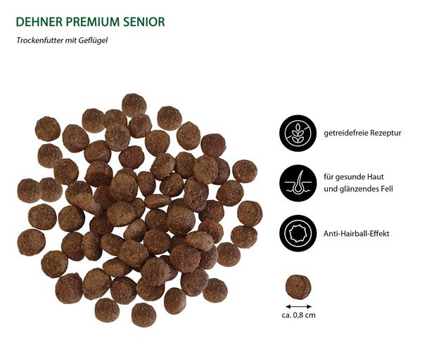 Dehner Premium Trockenfutter für Katzen Light