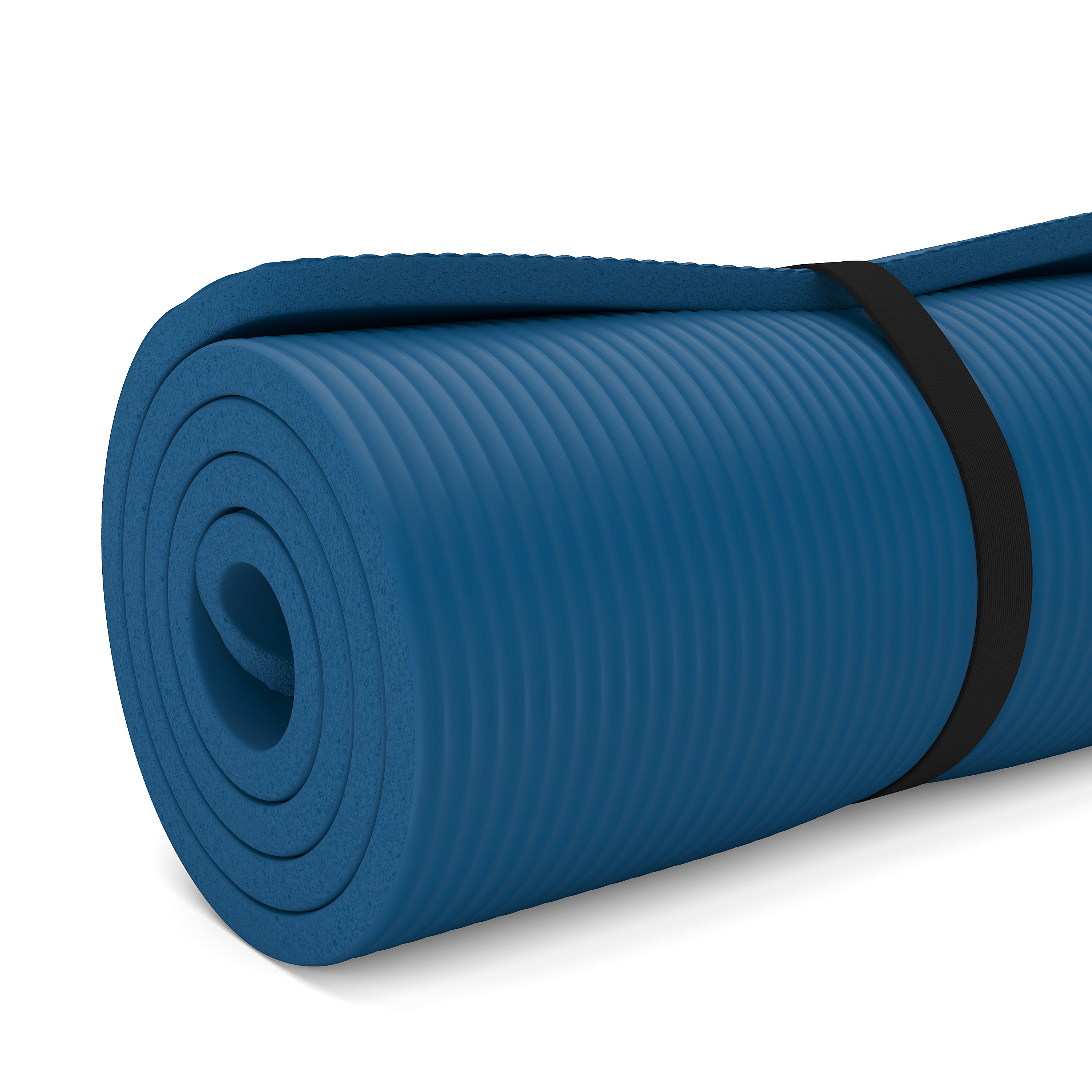 Fitnessmatte blau 190 x 100 x 1.5 cm