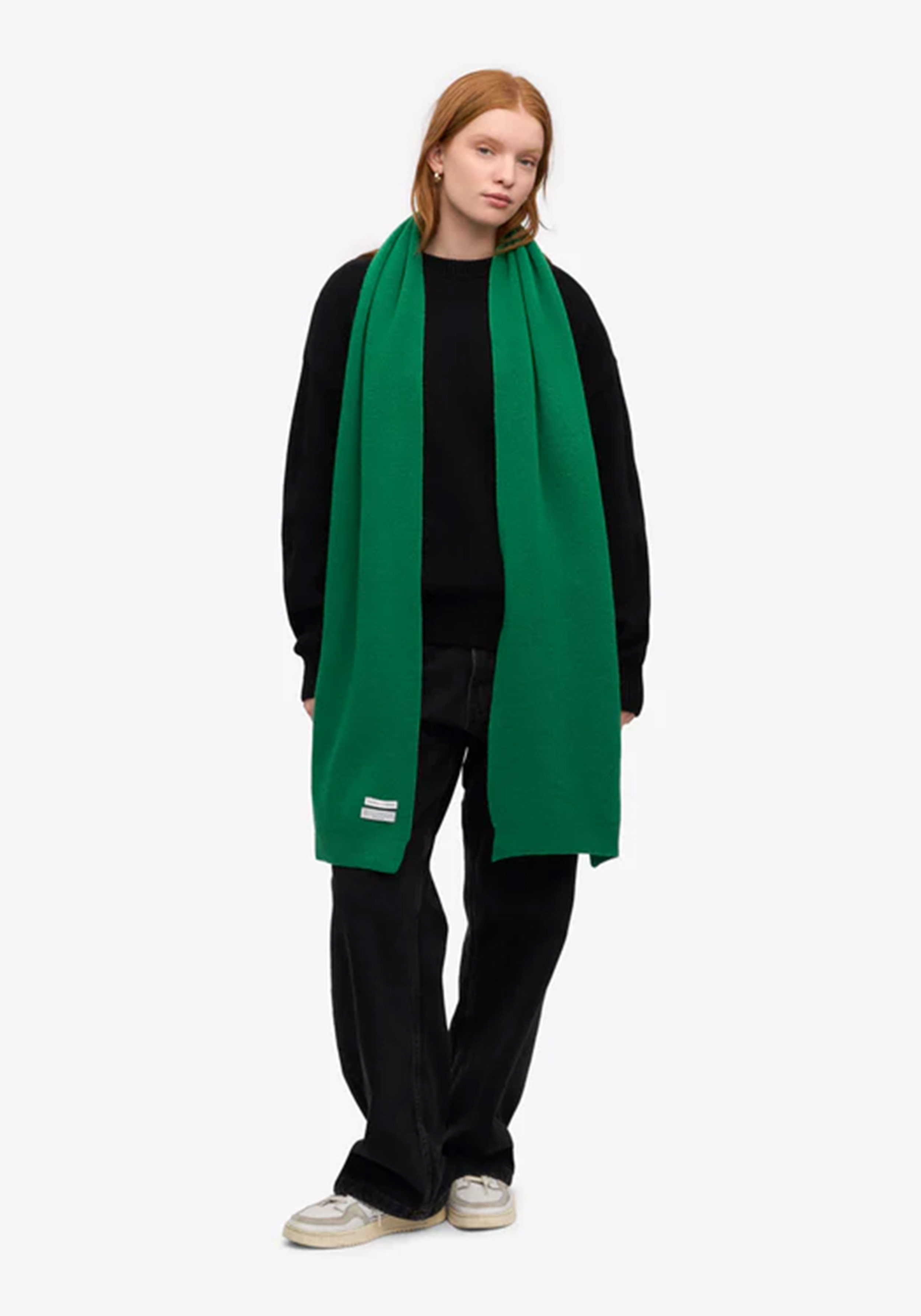 Colorful Standard Merino-Wollschal Kelly Green