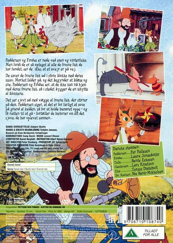 Peddersen Og Findus - Det Kattens År - Det Kattens År - DVD