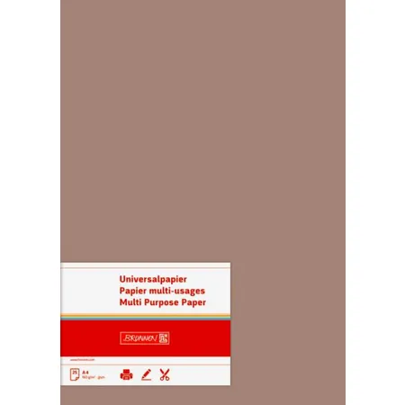 BRUNNEN Universalpapier A4 120g taupe 35Bl