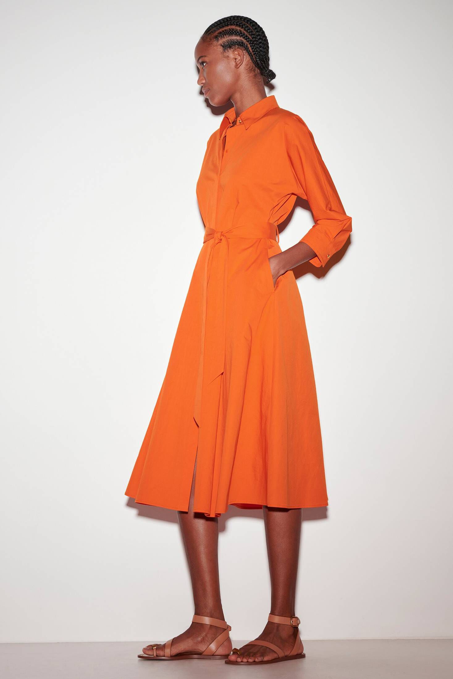Luisa Cerano| Damen Hemdblusenkleid