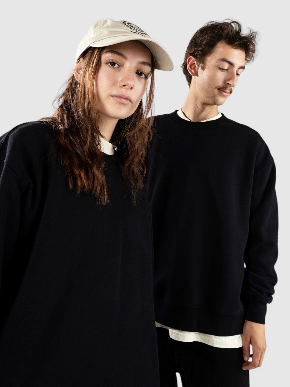 Shaka Wear 13.5 Oz Garment Dye Fleece Sweater black