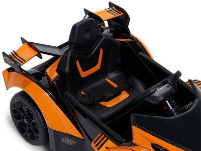 Lamborghini Vision Gran Turismo Elbil, Oransje