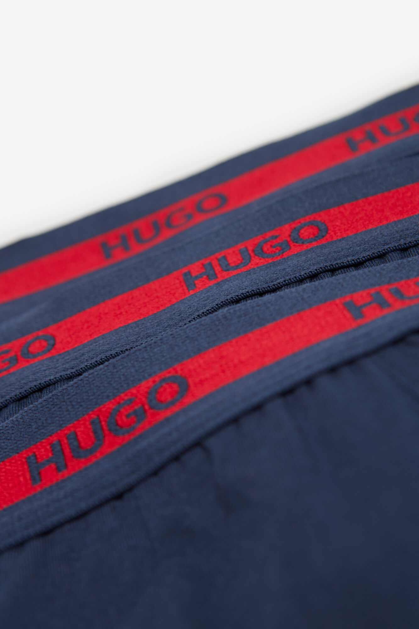 Pack 3 Slip con logo en la cintura - azul marinho