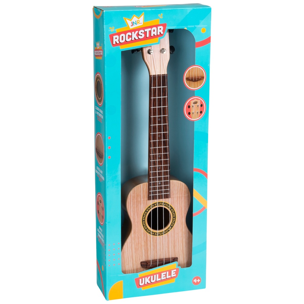 Rockstar Junior 50cm Ukulele Natur
