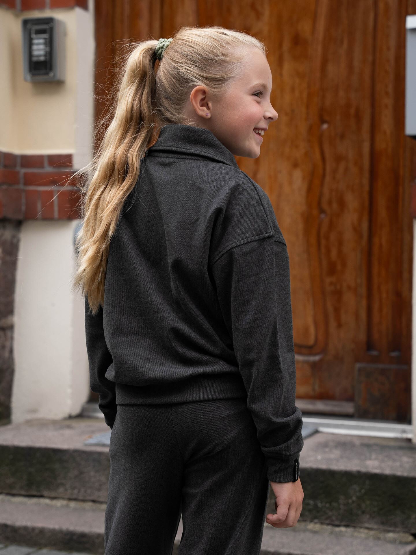 Mode Cozy Half Zip Junior