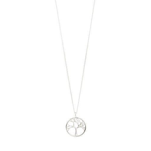 Pilgrim Alia Recycled Halskæde, Silver Plated, 40 cm