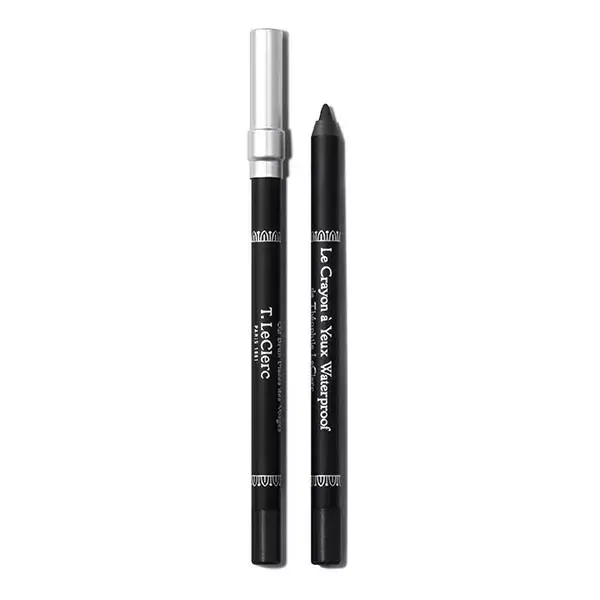 Lápis de olhos à prova d'água T.LeClerc nº 01 Parisian Black 1,2g