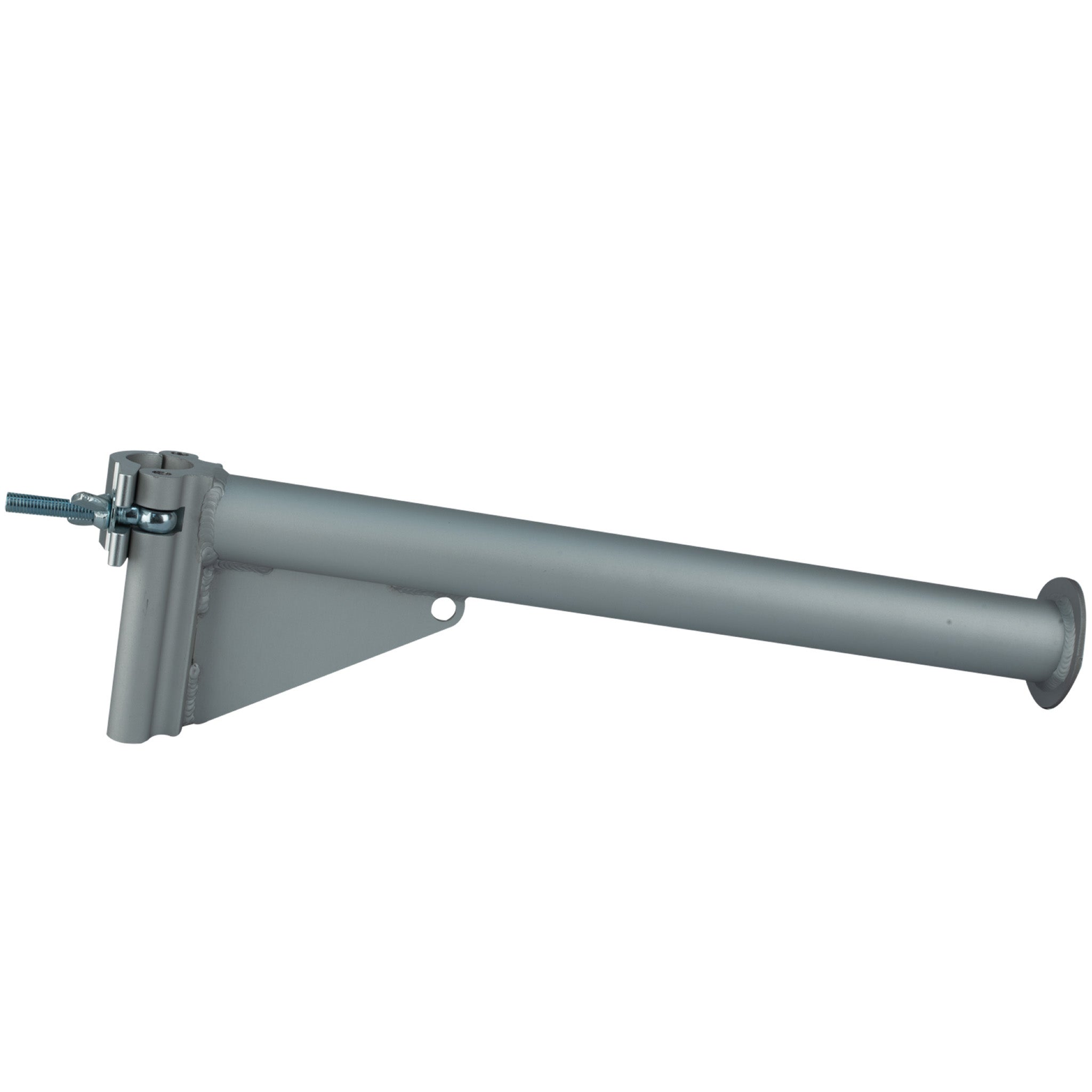 Showgear Outrig boom arm met klem voor truss-installatie, grijs
