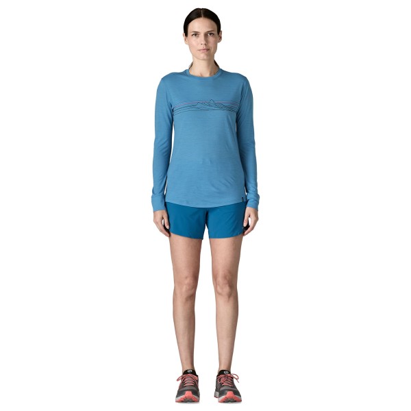Patagonia - Women's L/S Cap Cool Merino Graphic Shirt - Haut en mérinos