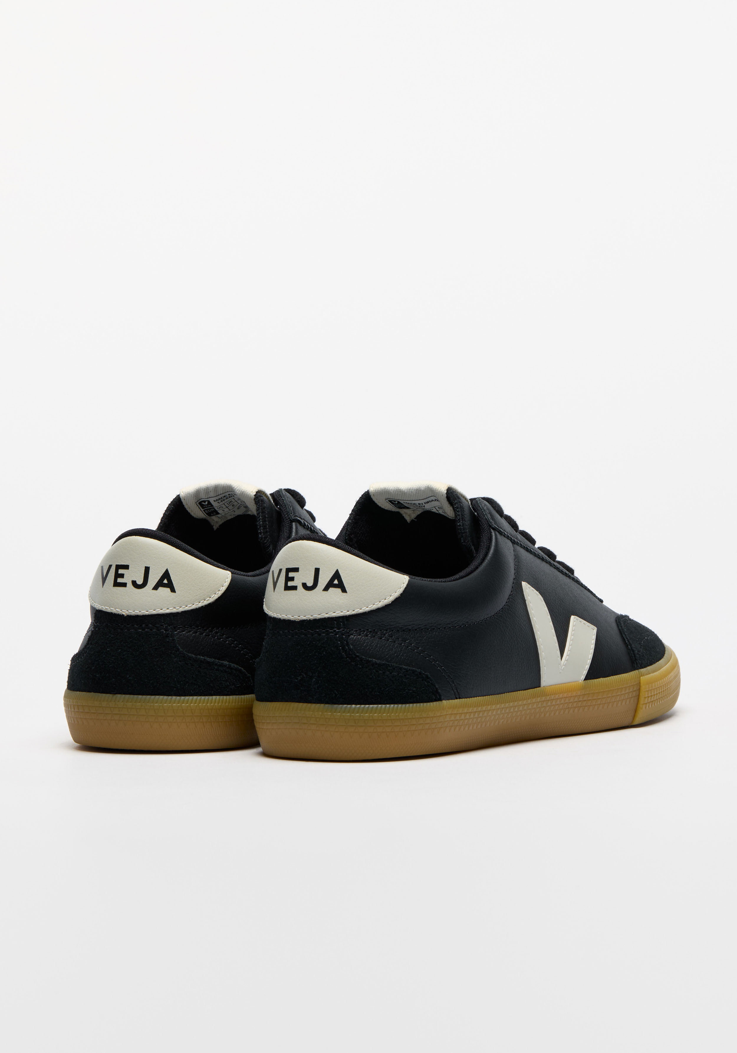 Veja Sneaker Volley O.T. Leather Black Pierre
