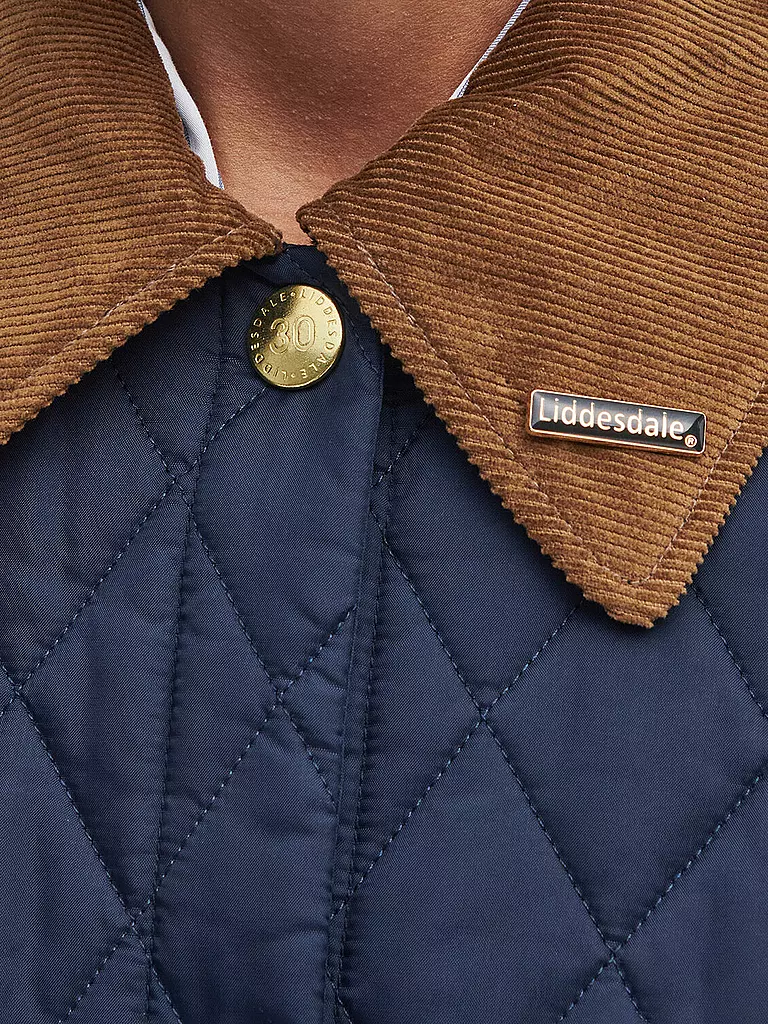 BARBOUR Leichtsteppjacke MODERN LIDDESDALE dunkelblau