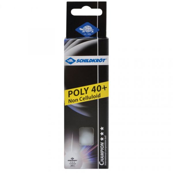 Donic 608540 Bola de Ténis de Mesa 3 u. 2BB608540