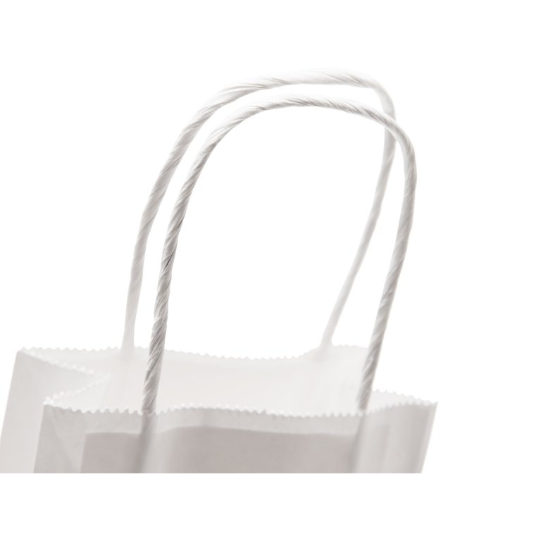 Folia Papiertüten mit gedrehtem Papiertragegriff