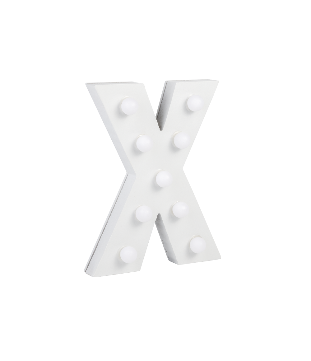 X Licht Letter 16,5cm