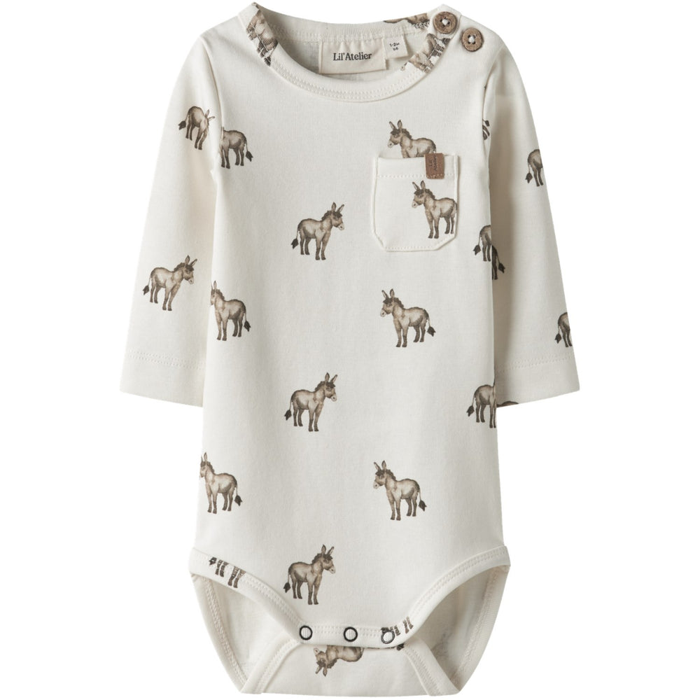 Køb Lil'Atelier Coconut Milk Donky Nbmlayo Sev Ls Slim Body Lil