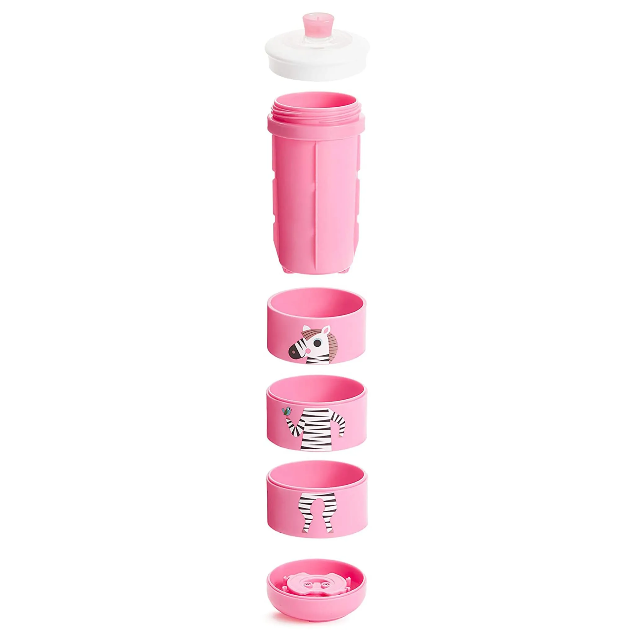 Munchkin Tasse Twisty 9oz - Animaux Roses