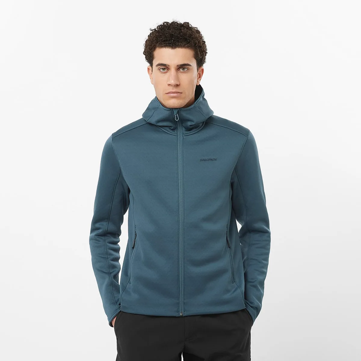 Salomon Men's Sntial Midfleece Midnight Navy