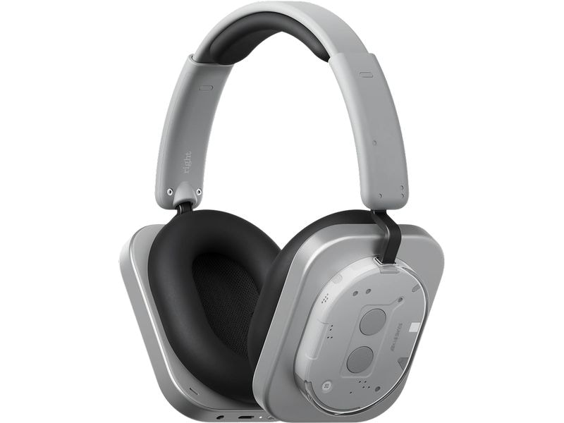 Nothing Ear Wireless Over-Ear-Kopfhörer Headphone (1) Weiss Kabellose Over-Ear-Kopfhörer mit aktiver Geräuschunterdrückung und bis zu 80 Stunden Wiedergabe