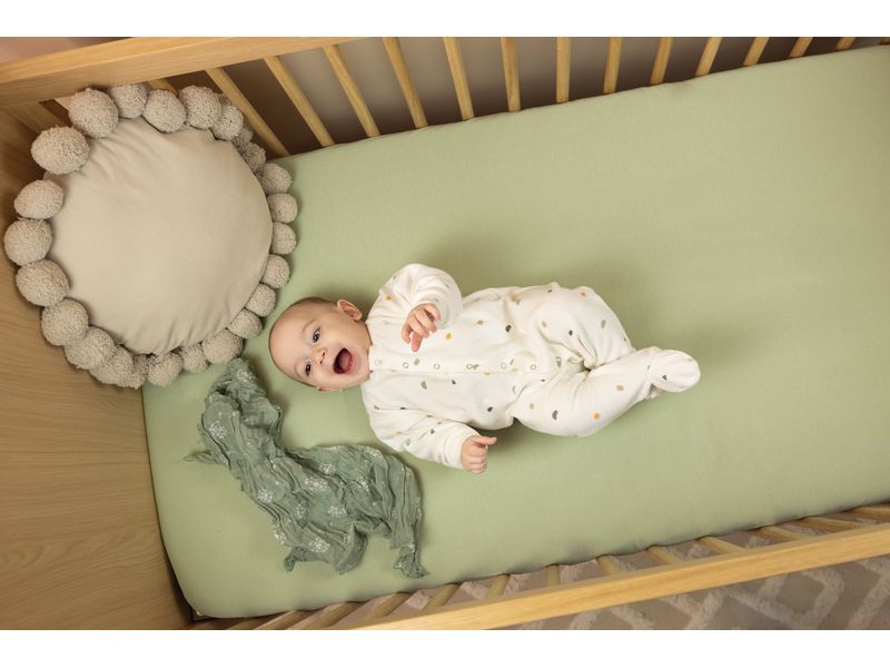 ZEWI bébé-jou Mulltuch Moss Dandalion, 60 x 60 cm Gaze für Babys