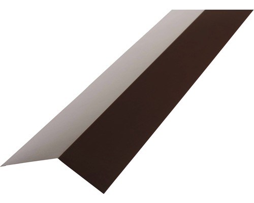 PRECIT gootbeugel voor trapeziumplaat H12 chocoladebruin RAL 8017 1000 mm x 65 mm x 83 mm