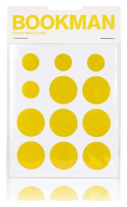 BOOKMAN Stickers Reflechissant Jaune
