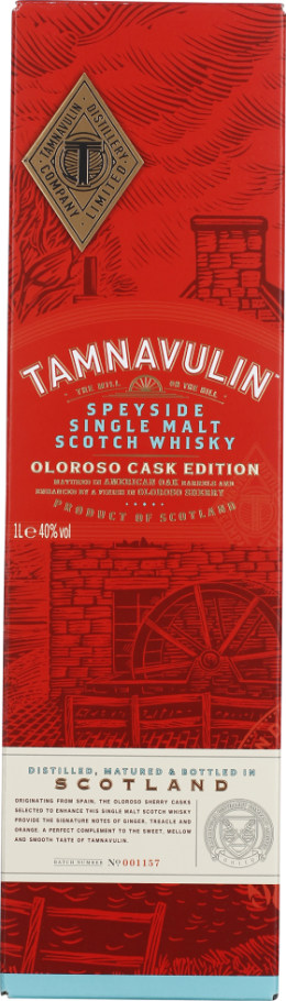 TAMNAVULIN OLOROSO SHERRY CASK 1LTR