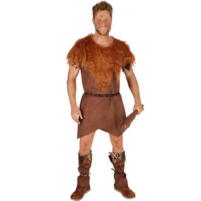 Stenalderjæger kostume