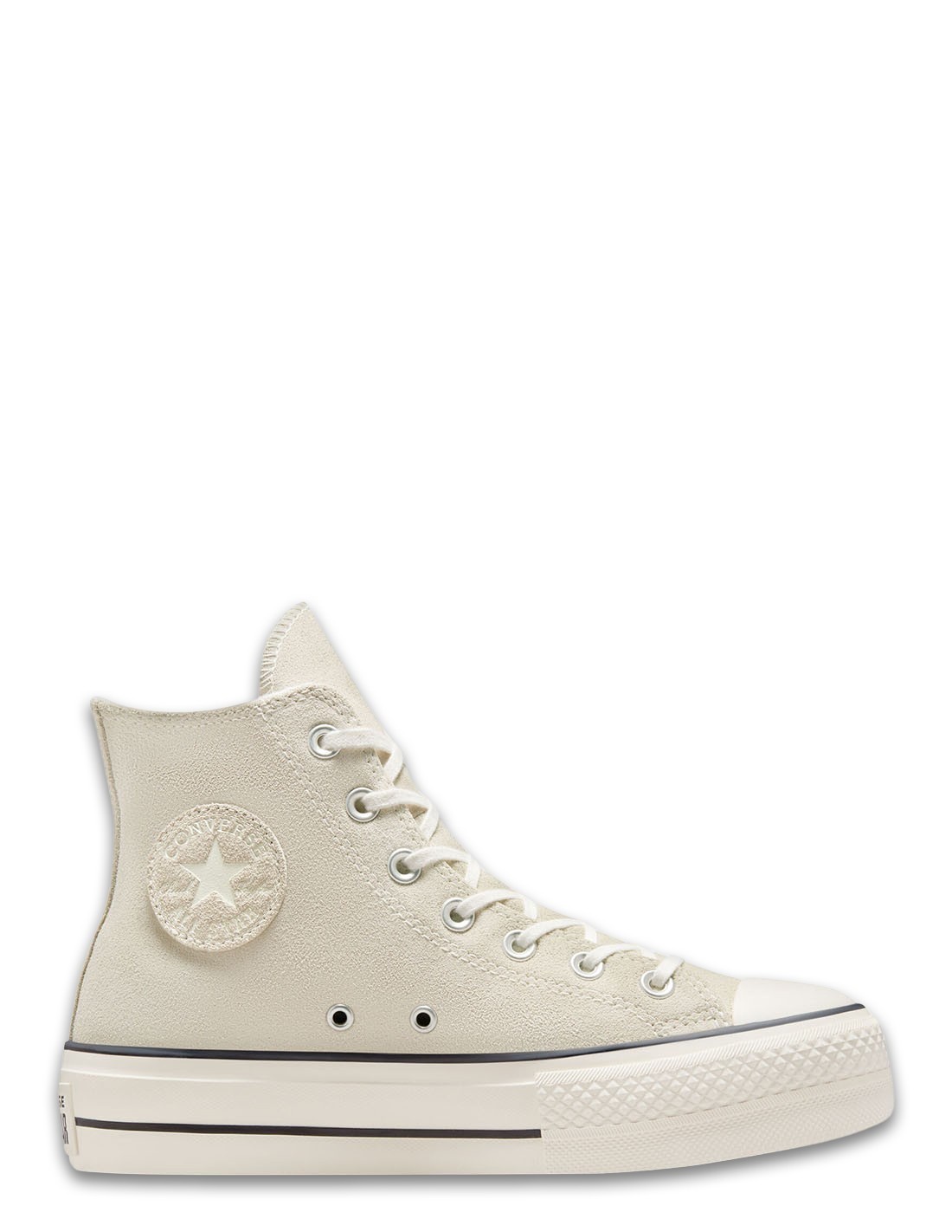 converse Sneakers Femme Montante Ctas Lift Hi Egret/Black/Egret