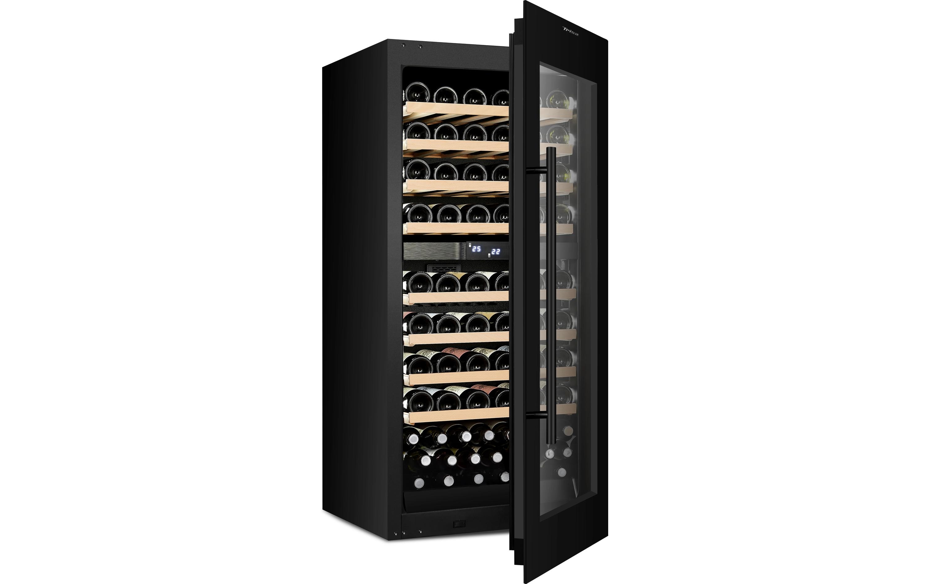 Einbauweinkühlschrank Dual Zone Schwarz, Rechts<br>Weinkühlschrank