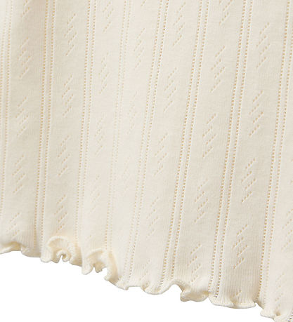 Sofie Schnoor Unterhemd - Fauna Poientelle - Off White m. Loch
