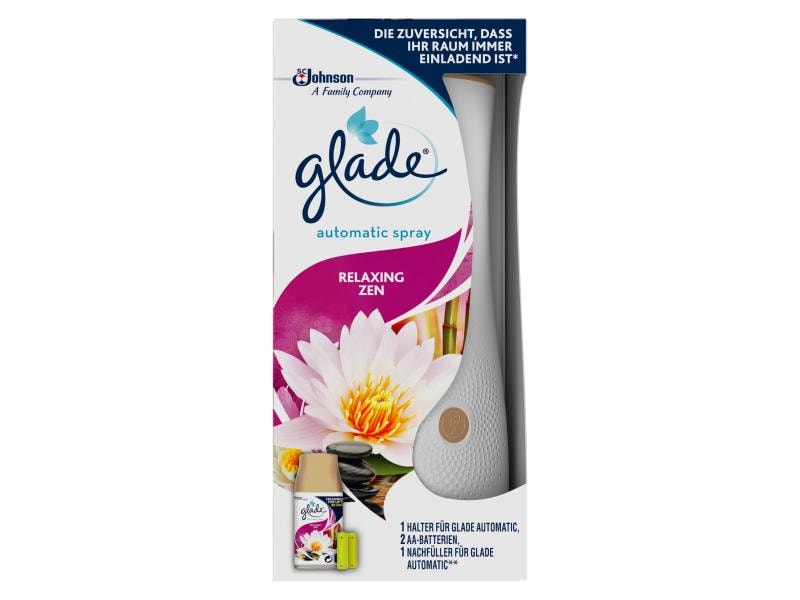 Glade Starter Set Automatic Spray Relaxing Zen Automatischer Lufterfrischer