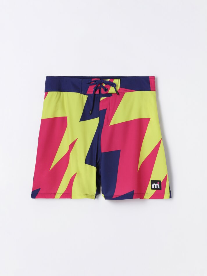 Maiô Mistral x Lefties com estampa de surfista - Fúcsia