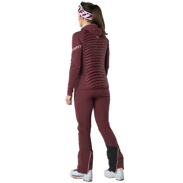 Doudoune ski de randonnée DYNAFIT SPEED INSULATION HYBRID JKT W BURGUNDY