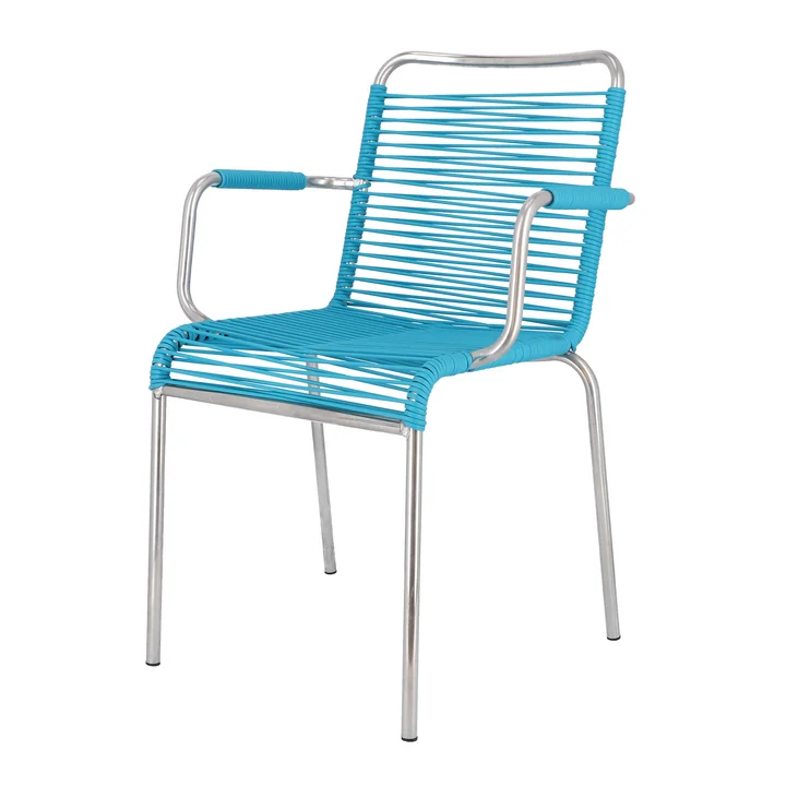 Fiam - Mya Spaghetti Outdoor Stuhl, petrol