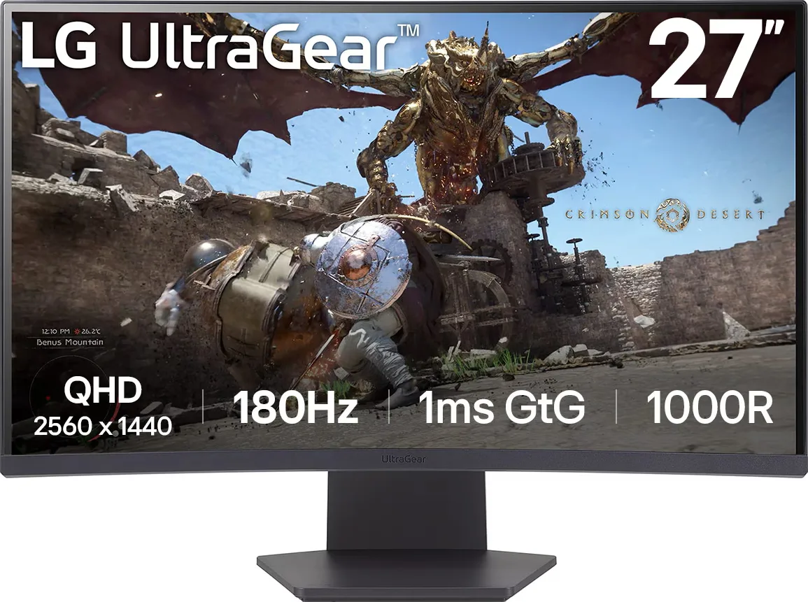 LG UltraGear 27GS60QC-B Écrans gaming